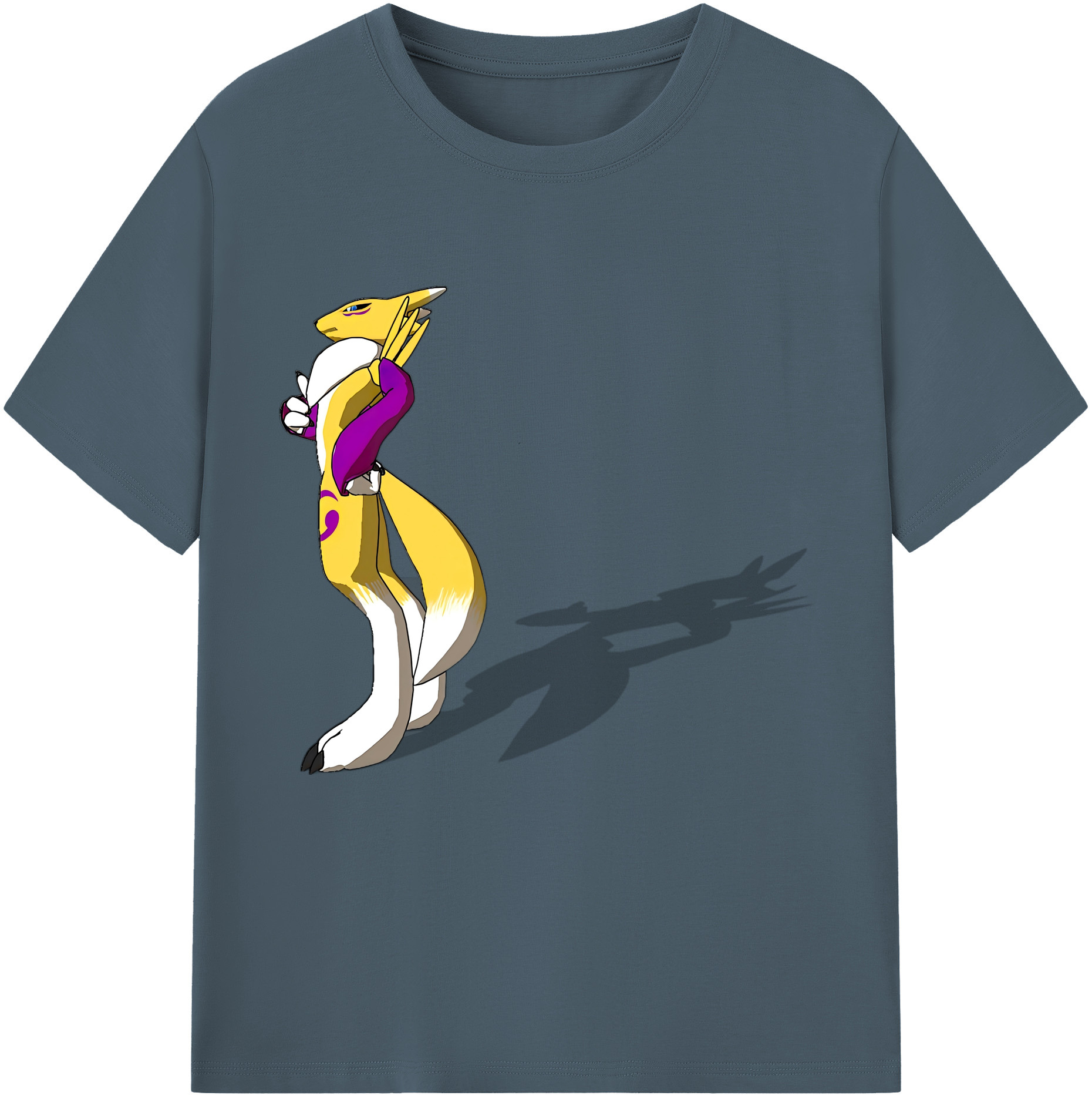 （画像用） Digimon デジタルモンスター/デジモン 綿100％半袖Tシャツ（フロントプリント）
